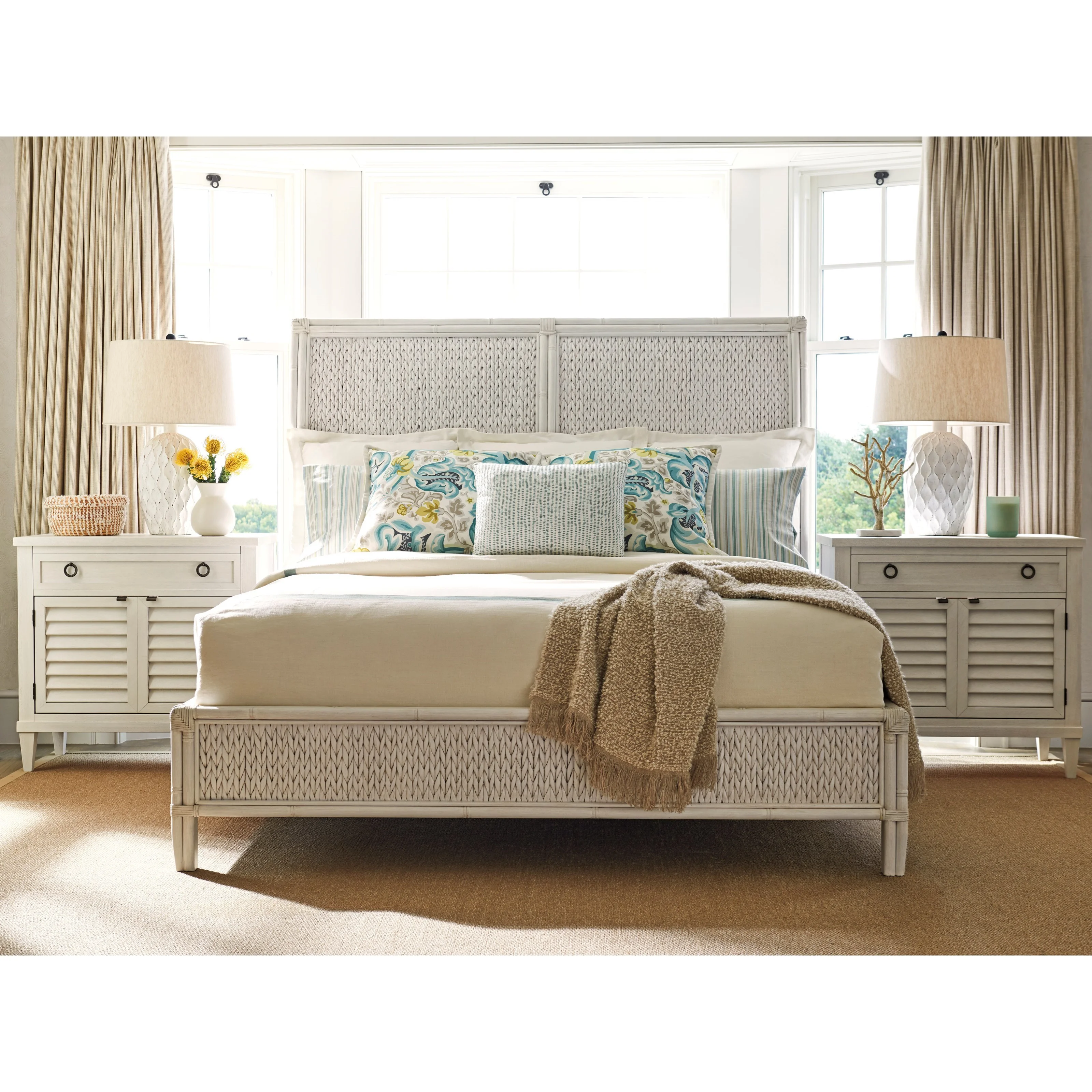Tommy Bahama Home Ocean Breeze 570 K Bedroom Group 3 King Bedroom Group Baer's Furniture